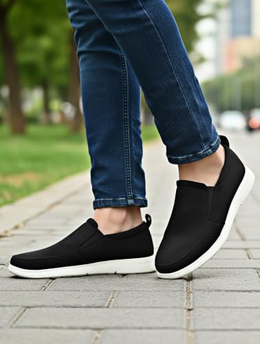 Image of HEALTH FIT Super Extra Soft Casual /Sports /Slip-on Sneakers /semi Formal Soft Cushioning Insole Running Walking Jogging Athletics Comfortable and Stylish Mens /gens Lightweight shoes-142
