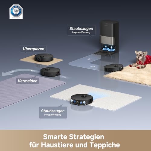 dreame L40s Pro Ultra Saugroboter mit Wischfunktion,19.000 Pa – Ansicht 5