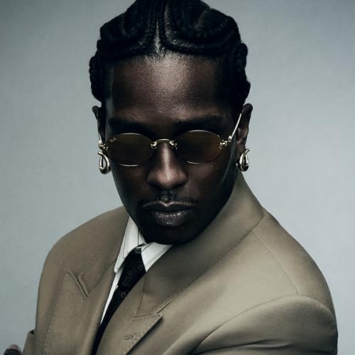 Image of Ray-Ban A$AP Rocky RB3931 Wired Metal Collection Oval Sunglasses