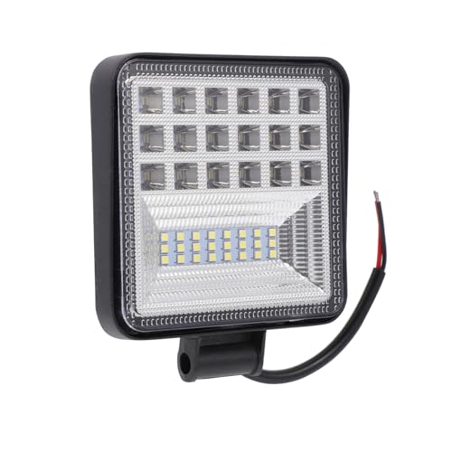 Faro de trabajo LED con carcasa de aluminio y acero inoxidable de alta resistencia