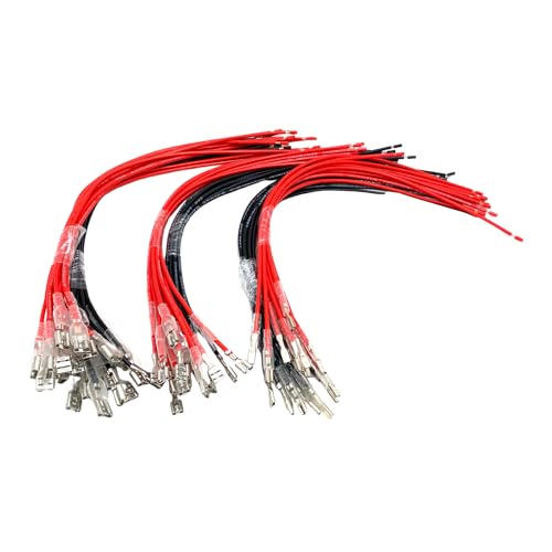 60 Pcs Speaker Wire Connectors, 2.8mm 4.8mm 6.3mm Quick Splice