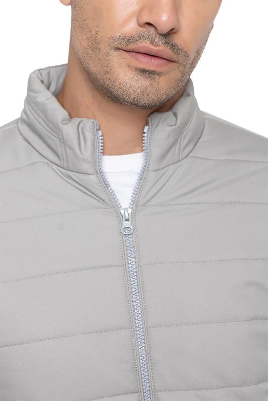 Image of Men's Quilted Winter Jacket /Full Sleeves /Puffer and Bomber
