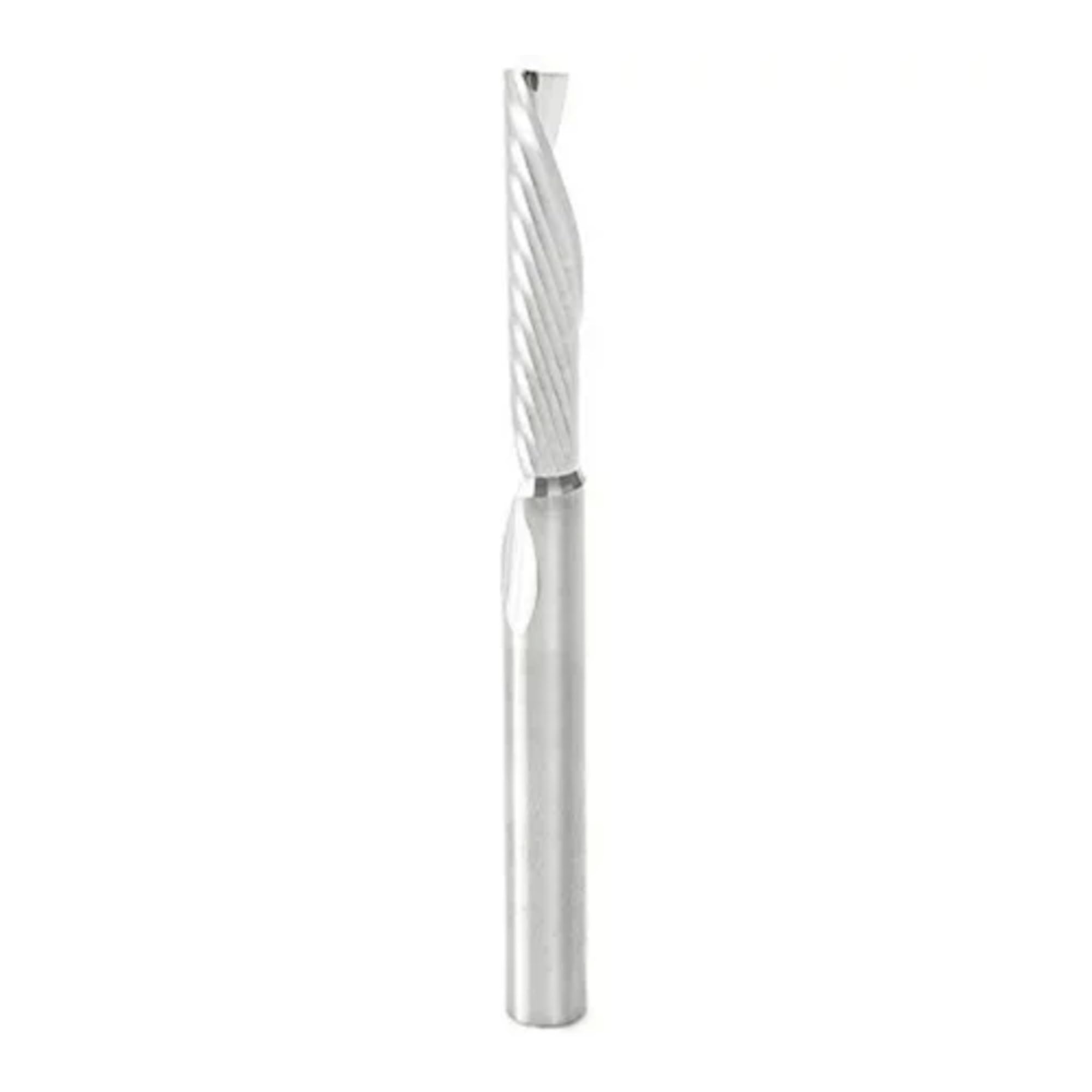 Amana Tool - 51481 Solid Carbide CNC Spiral 'O' Single Flute, Aluminum Cutting 1/4 Dia x 1