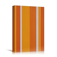 Canvas Wall Art Geometrical Patterns Abstract Colorful Geometric Hallway Minimalist Mixed Media Multicolor Patterns - 12x18 inches