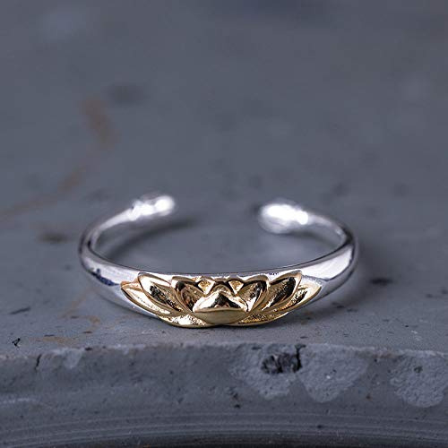 Bague S925 ajustable : ne vous trompez plus de taille avec cet anneau ouvert en argent pour femme