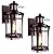 Lamomo Porch Lights Outdoor Bronze, 2-Packs Dusk to Dawn Wall Light Fixtures, Exterior Front Sconces Wall Mount Lighting, Waterproof Anti-Rust Outside Lights for House, Garage, Entryway