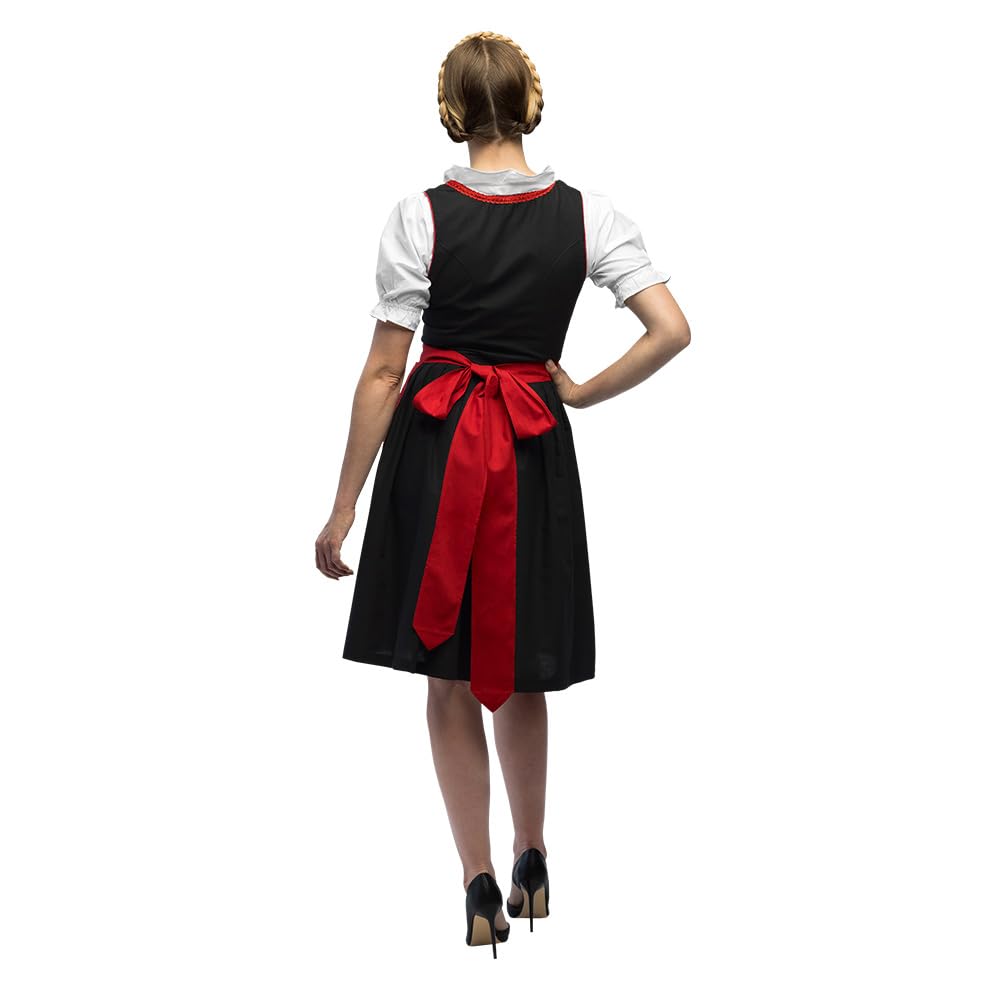 Boland - Kostüm Bayerin, Kostümset mit Dirndl, Bluse und Schürze, Faschingskostüme Damen für Karneval und Bierfest