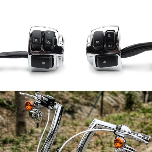 Interrupteur commande lumière et clignotant moto à presse cycle - 4