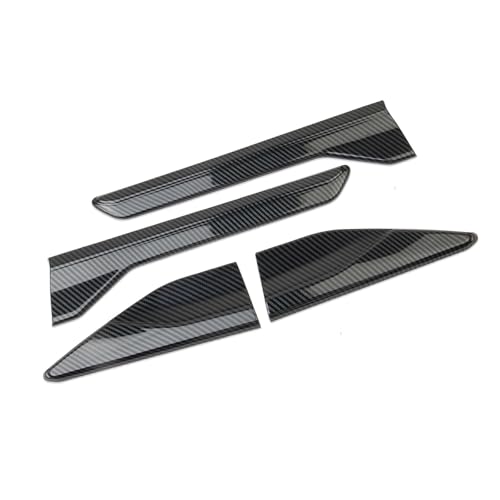 Image of Side Body Emblem Cover Trims Accessories for 2024-2026 KIA Sorento (Carbon Fiber Pattern)