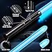 TQQALCYS Lightsaber, Dueling Light Saber, 15 RGB Colors 4 Modes Type-C Rechargeable Sword with Alloy Hilt, Light Sabers for Kids Birthday Party Cosplay Halloween Christmas, 2PCS
