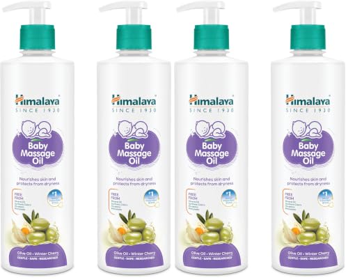 Image of Himalaya Baby Massage Oil 500ml x 2|All-round growth|Strong Bones & Muscles (Pack of 2)