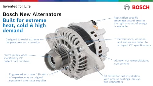 BOSCH AL1321N Premium 100% New Alternator - 110 Amp Rating by Bosch - Image 7