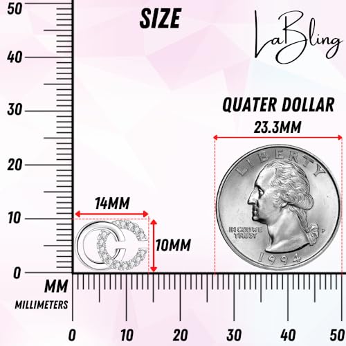 Double C Earrings for Women | Designer Earrings Chic Letter Design Stud Earrings | Lovely Gift2