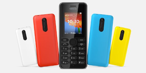 Preisvergleich Produktbild Handy Nokia 108 DS schwarz