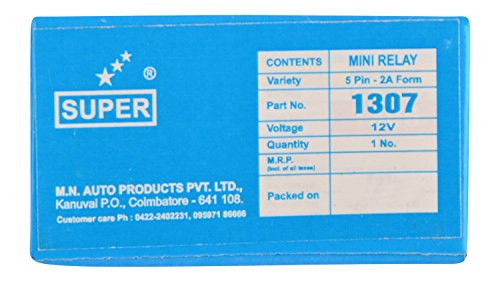 Image of Super 1307 Universal 5-Pin Mini Relay
