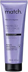O BOTICARIO MATCH SHAMPOO MATIZADOR PROTEÇÃO DOS LOIROS250ml