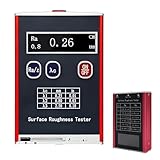 HuanEssentric Roughness Tester,High Accuracy Portable Gauge,0.01μm Precision,4 Testing Parameters,LED Display,Measuring Range Ra/Rq 0.05~15.0μm Rz/Rt 0.1~50.0μm for Industrial Quality Control
