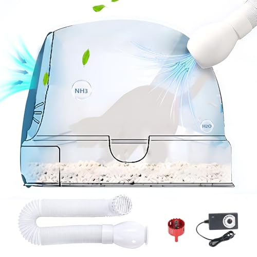 Cat Litter Box Physical Deodorization - No Need for Cat Litter Deodorizer Anymore, Pet Safer to Your...