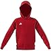Adidas Core18 Hoody Sudadera con Capucha, Unisex Niños, Rojo (Power Red/White), 7-8...