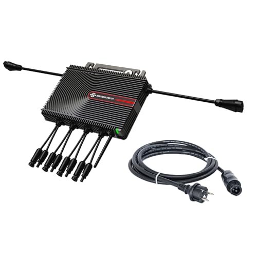 ENVIRON- ENVERTECH EVT2000SE Micro-Wechselrichter 2000W mit integriertem WiFi für Balkonkraftwerk und Bluetooth (Steuersatz: 0% nach § 12 Absatz 3 UStG) Micro Wechselrichter Inverter Solar PV 2000