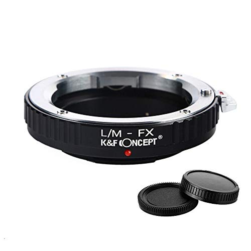 K&F Concept Lens Adapter Ring for Zeiss Voigtlander Leica M ZM VM LM to Fuji X Fujifilm X FX Mount X-A1 X-A10 X-A20 X-A2 X-A3 X-A5 X-E1 X-T1 X-T2 X-T3 X-T10 X-T20 X-T30 X-T100 X-Pro1 X-Pro2 X-H1