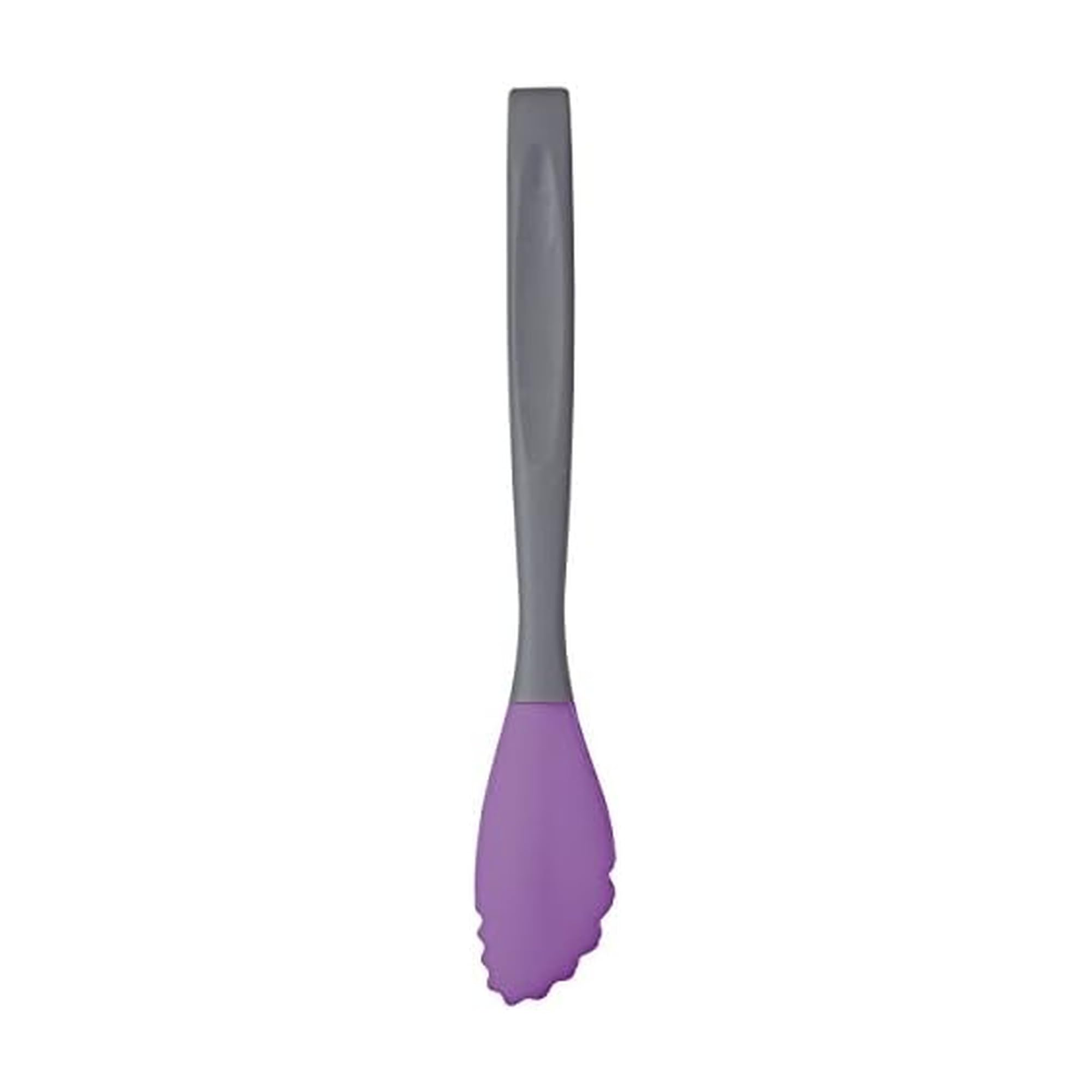 Farberware Colourworks Pince en nylon avec embouts en silicone Violet