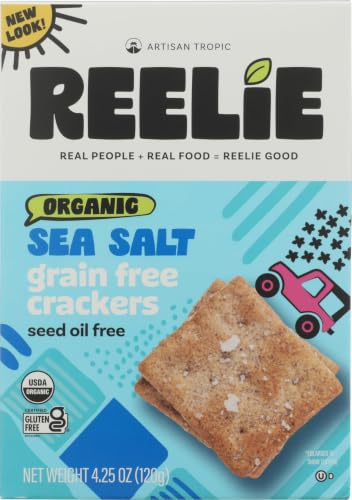 ARTISAN TROPIC Organic Sea Salt Crackers, 4.25 OZ