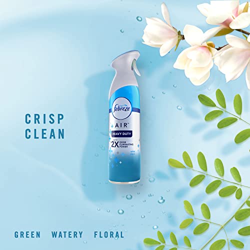 Image of Febreze AIR Freshener Heavy Duty Crisp Clean (2 Count, 17.6 oz)