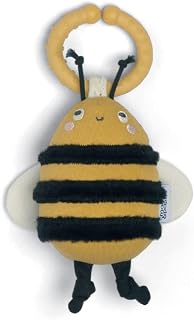 Mamas & Papas Baby/Toddler Soft Toy - Bee Activity Toy - Grateful Garden, Multi