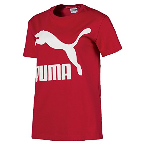 Preisvergleich Produktbild PUMA Damen T-Shirt Classics Logo Tee, Ribbon Red, S, 576242
