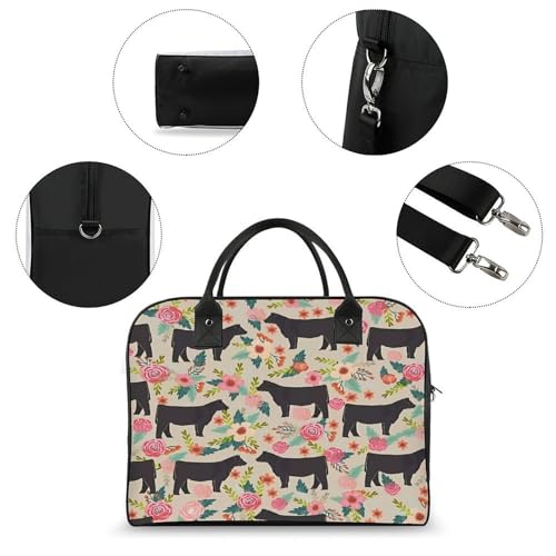 Maletín ligero para portátil unisex RLDOBOFE miniatura 6