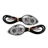 VOFONO 2 Pack LED Turn Signal Lights Fit Honda CBR 600RR 600 F3 F4i 1000RR