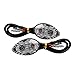 VOFONO 2 Pack LED Turn Signal Lights Fit Honda CBR 600RR 600 F3 F4i 1000RR