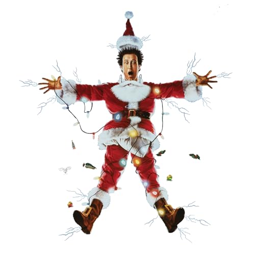 Calcomanías gigantes para pared Christmas Vacation vinilos festivos grandes para decoración interior