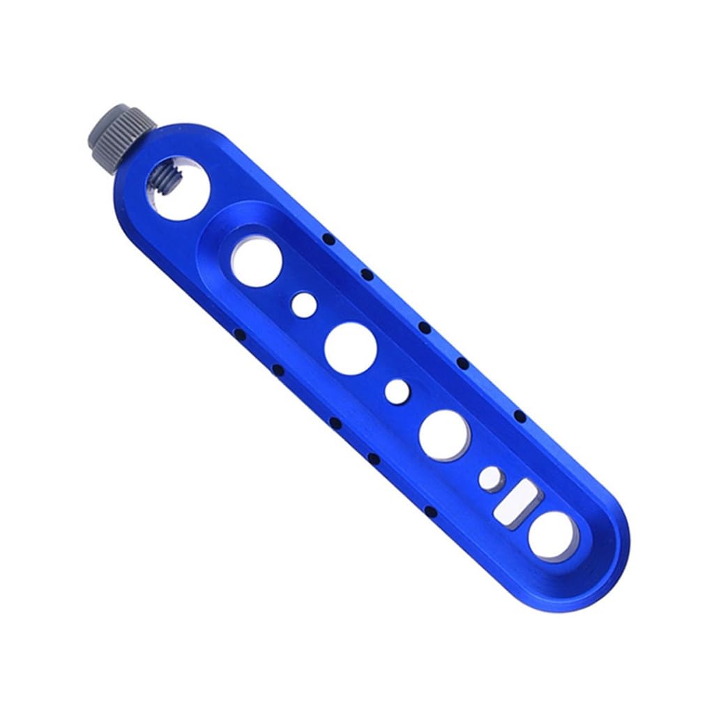 NLAIOUSL Precisions Fly Tying Vise Tool Caddies Aluminum Storage Rack Fishing Enthusiasts Aluminum Fly Tying Tool Organizers Rod