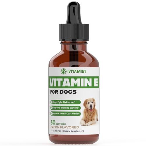 Bacon-Flavored Vitamin E for Dogs
