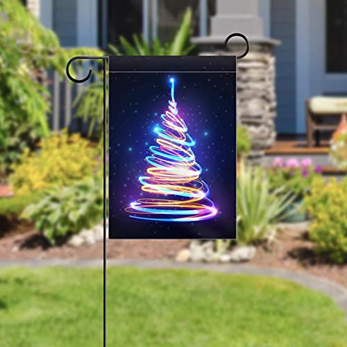 Drapeau de bienvenue lumineux en polyester double face 30x45 cm - 5