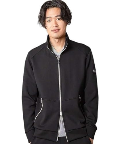 [ユニオンステーション] PRO-SPERITY別注 スタンドカラージップブルゾン ブラック L