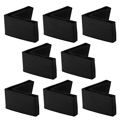 Almohadillas para patas de muebles Sourcingmap de PVC, pack de 8 unidades protectoras 2