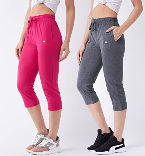 Image of Modeve Women Solid Cotton Blend Capri for summer|| Summer Wear