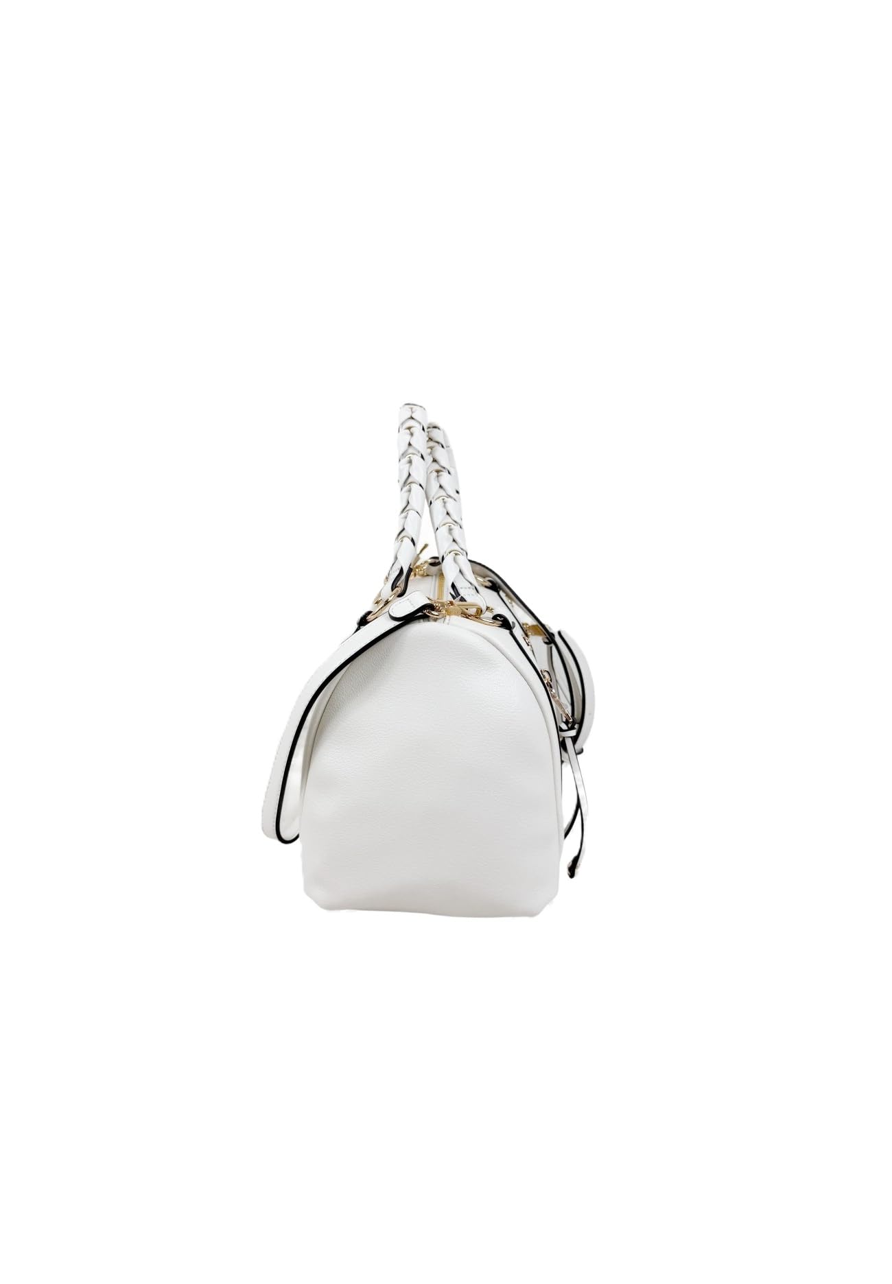 Liu Jo Borsa a Mano Gihen M Bauletto Cream, Similpelle con Tracolla Regolabile e Amovibile, 27 x 21 x 13,5 cm