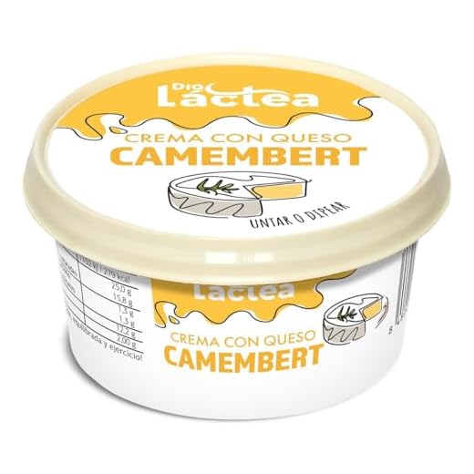 DIA LÁCTEA crema con queso camembert tarrina 125 gr