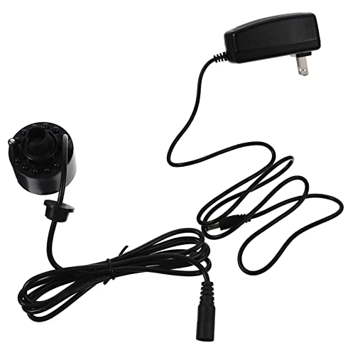 Luxshiny Rockery Light Fog Maker Atomizing Head for Fish Tanks USB Plug Humidifier for Indoor Outdoor Fountains Decorative Mist Maker Enhances Aquatic Landscapes