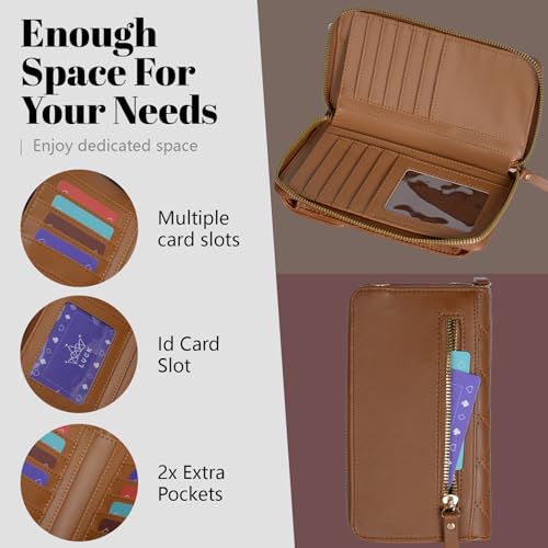 Small Crossbody Bags for Women Trendy Cell Phone Purse Vegan Leather Wallet with Credit Card Slots3