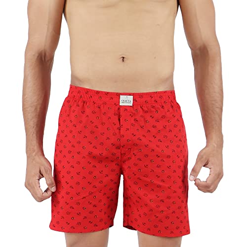 Image of ALPHABETS Men's Cotton Boxer Briefs