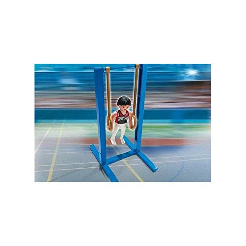 Playmobil - 5189 - Jeu de Construction - Gymnaste et Anneaux
