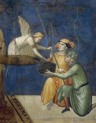 Lienzo Giustizia Commutativa de Ambrogio Lorenzetti para Decoración de Despachos y Oficinas