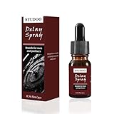 Desensitization External Spray-Natural Men's Delayed Spray-Quickly Enhances Endurance and Stamina-Allowing You to Last Longer in Bed and Have More Amazing Performance-10 ML