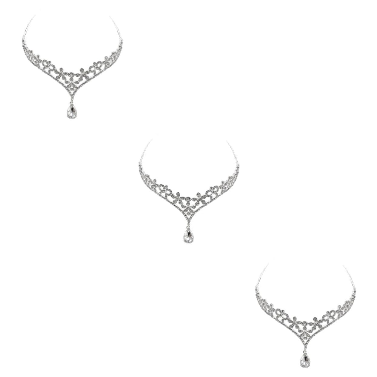 Beavorty 3 Piezas Tocado De Boda Tiara Diadema Floral Bohemia Tiara De Pelo De La Boda De La Vendimia Tocado De Novia Boho Tiara De Novia De Novia Tiara Cristal Peine Perder