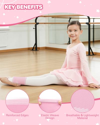 Image of 6 PCS Kids Ankle Brace Set, Ankle Support Wraps, Knitted Ankle Sleeve Sock for Sprains, Injuries and Active Play for Daily Wear, Injury Prevention (Small)